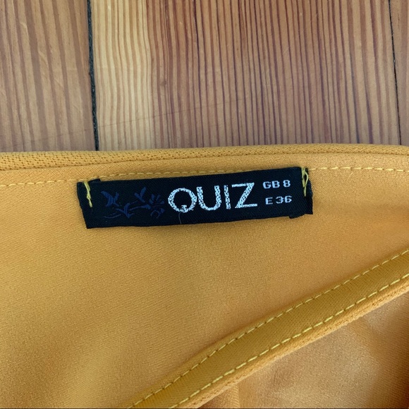 Yellow Ruffle Dress - Picture 3 of 3